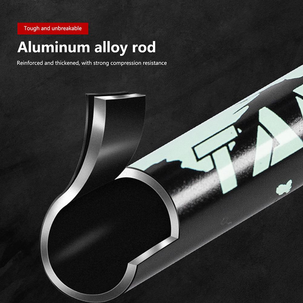 Collapsible Trekking Pole Walking Stick 5 Sections Ultra-light Telescopic Aluminum Alloy Outdoor Hiking Stick