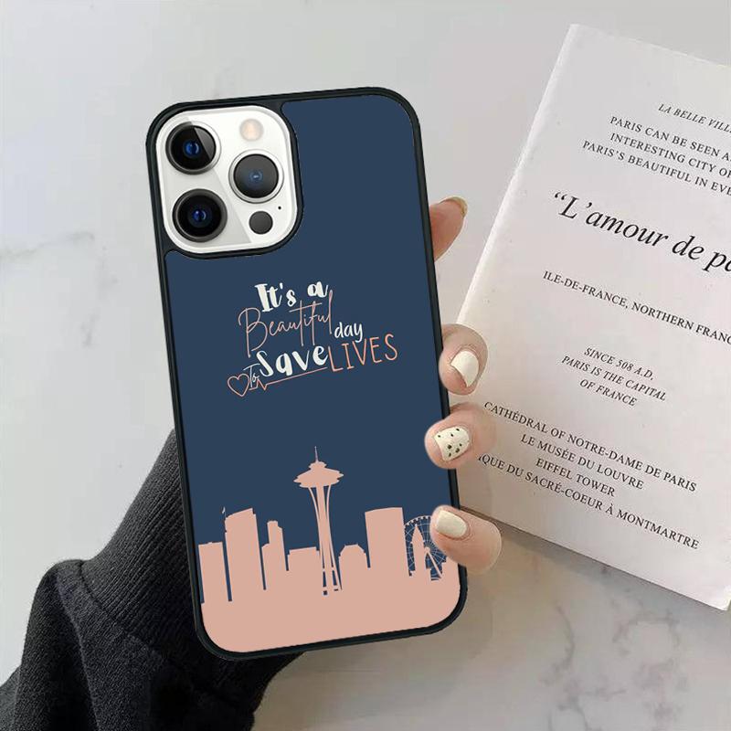 Greys Anatomy Phone Case Cover For iPhone 17 Air 16 15 14 Plus 11 12 13 Pro Max Apple max