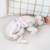 Pet Surgical Suit Gingerbread Man Pattern Anti-licking Skin-friendly Four-leg Cats Dogs Surgery Recovery Suit Pet Supplies