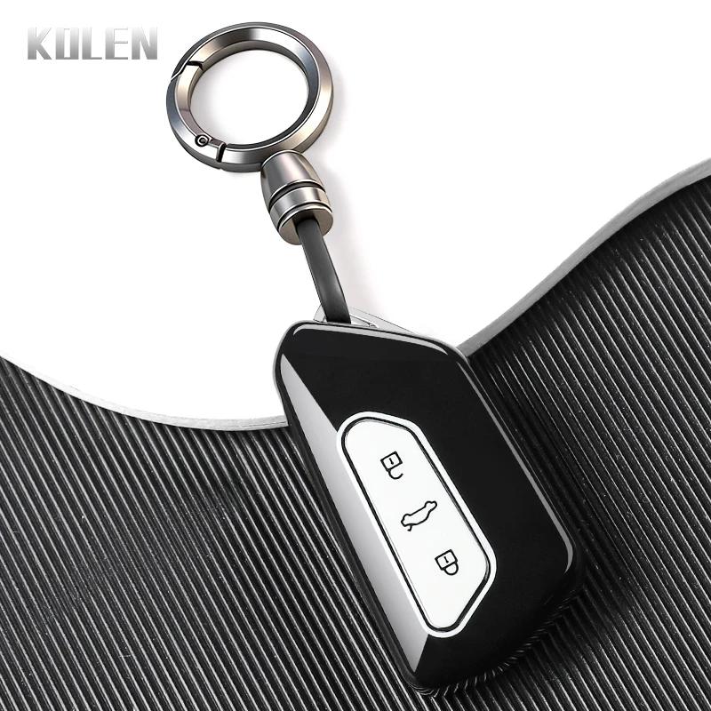 

New Tpu Car Remote Key Case Cover For Vw Volkseagen Golf 8 Mk8 Id.3 Id.4 Cupra Skoda Octavia A8 Seat Leon Mk4 Formentor Tarraco