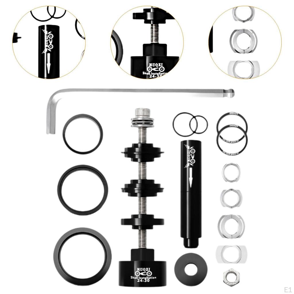 Bicycle Bottom Bracket Assembly, Disassembly Tool, Remover for Mountain Bikes