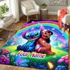 Custom 1Pc Angel Stitch Halo Rug Office Carpet Indoor Outdoor Entrance Doormat Nonslip Soft And Comfortable Living Room D916297