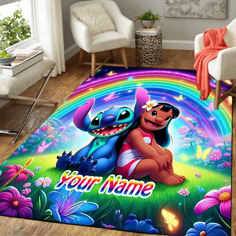 Custom 1Pc Angel Stitch Halo Rug Office Carpet Indoor Outdoor Entrance Doormat Nonslip Soft And Comfortable Living Room D916297
