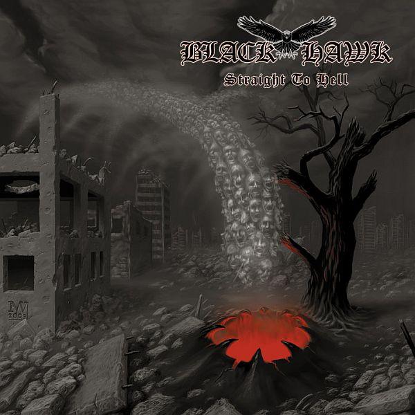 

CD BLACK HAWK - Straight To Hell KR052 Karthago Record 2010 Germany Rock Used