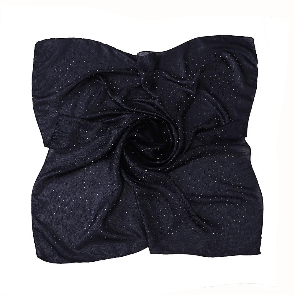 Malaysischer Quadratschal, Satin-Seidenschal, Gypsy Hot Diamond Indonesischer Paketschal