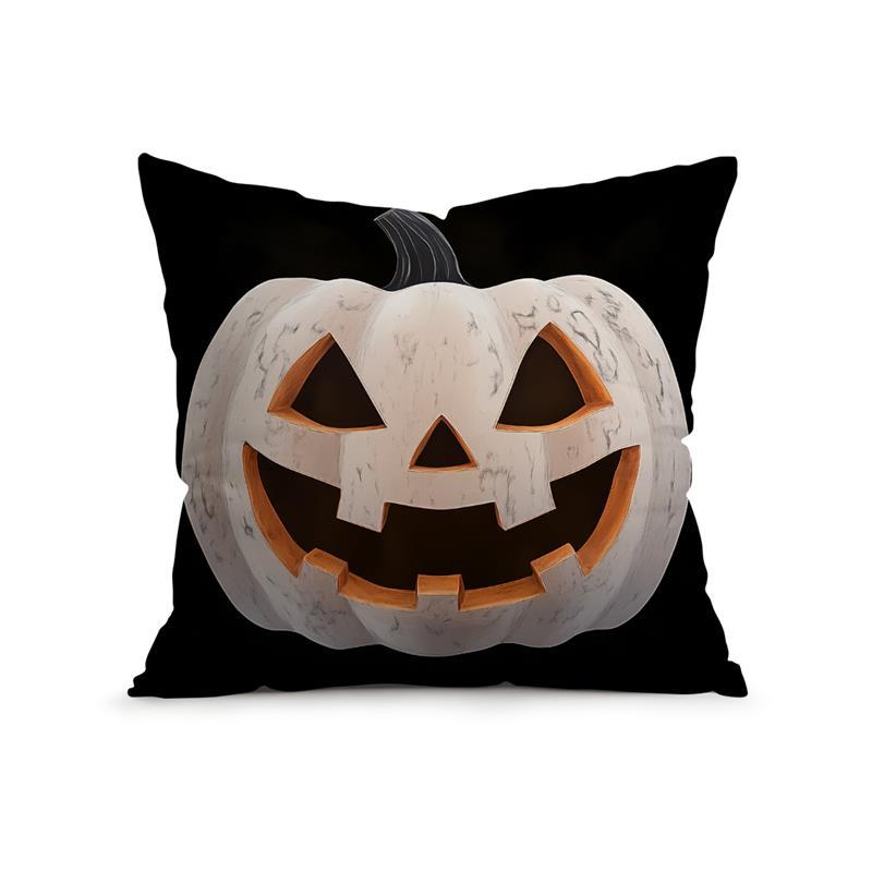 Halloween Decoration Cushion Pillowcase Printed Polyester 45X45Cm Throw Pillowcover Decorative Sofa Cushion Pillowslip Decor