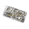 F26C 60Pcs Copper Lugs Rings Crimps Terminals Eyelets Rings Terminals Connectors