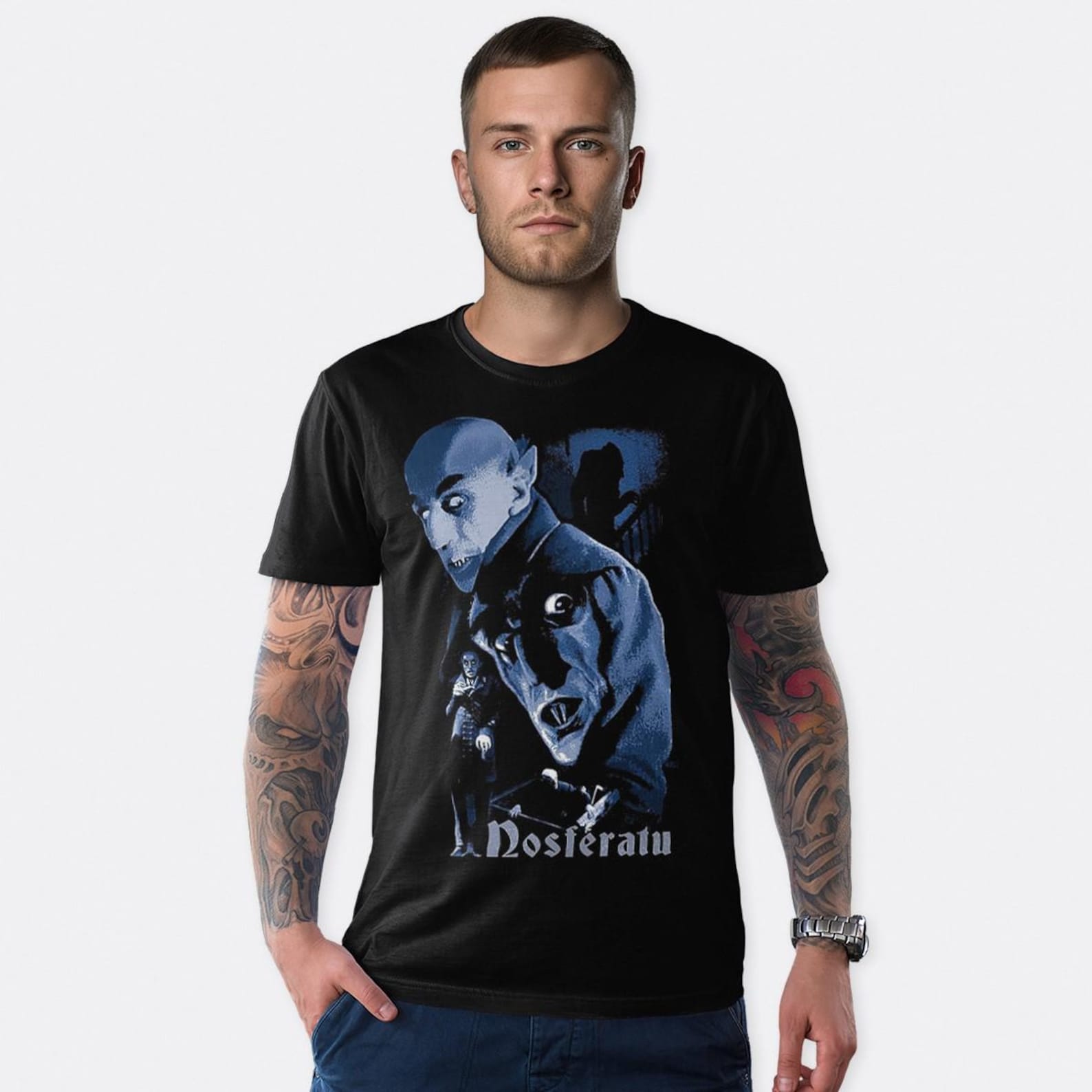 Nosferatu A Symphony of Horror T-Shirt, Men s and Women s Sizes (NSF-57866) S