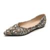 Fashion Flat Shoes for Women Retro Soft Sole Single Shoe Womens 2025 Summe New  Niche Shallow Mouth Bean Shoes Plus Size Women's Shoes