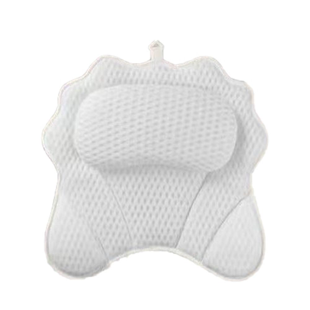 Soft Spa Bath Pillow Breathable Bath Pillow Durable 4D Bathtub Pillow  Home