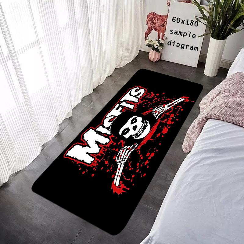 Bedside Foot Rug Welcome Floor Mat for Entryway Misfits Bathroom Hallway Carpet Kitchen Water Adsorbed Rugs Fluffy Home Decor