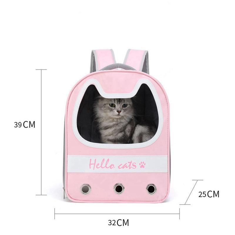 Cat Carrier Bags Windproof Outdoor Travel Backpack for Cat Small Dogs Transport Carrying Bag Cat Backpack Carriers With Cushion