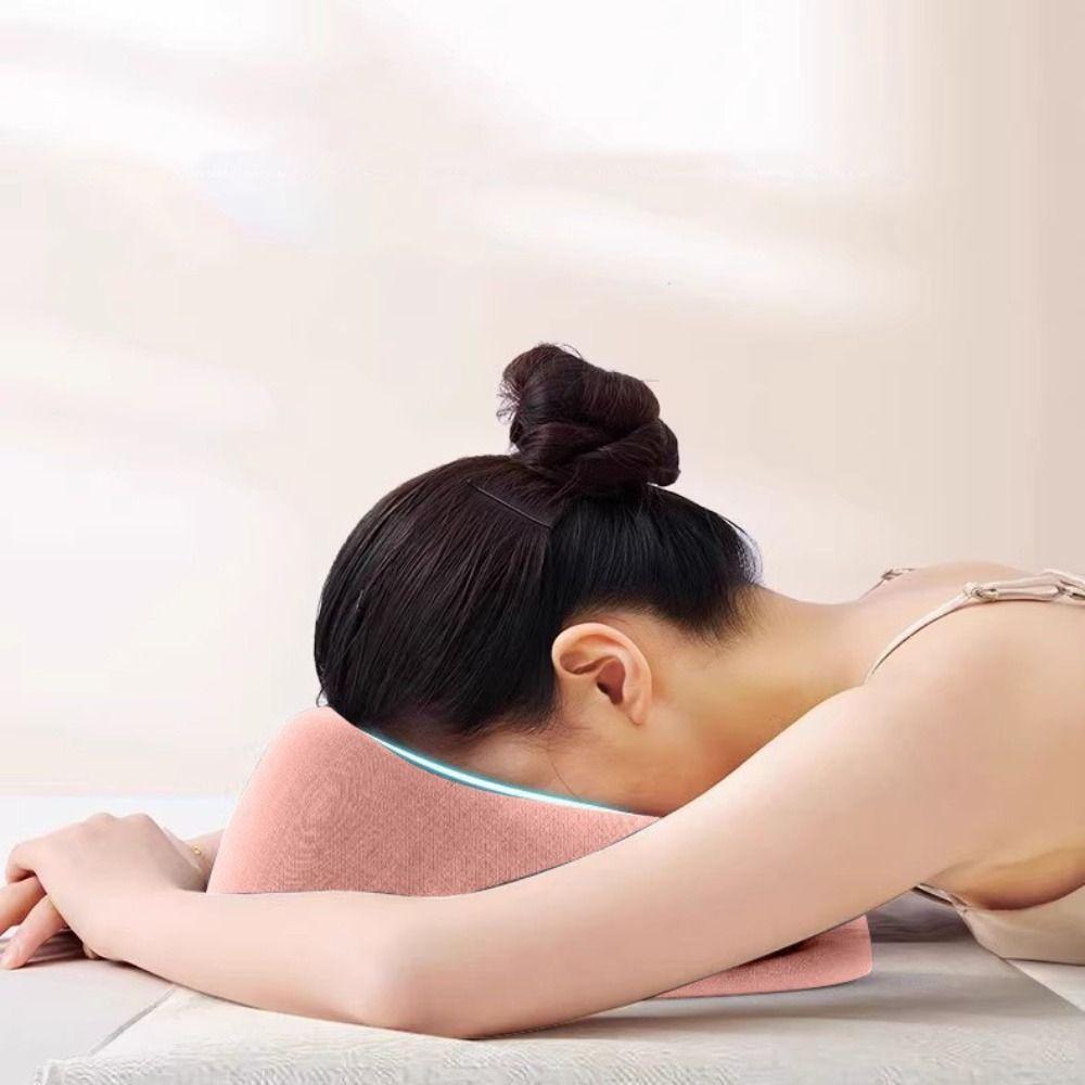 Breathable Lying Down Pillow Memory Foam Face Rest Pillow New Desk Nap Cushion  Home Office