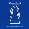 2021 New Autumn/Winter V-Neck Long Sleeve Slit Hem Dress for Women