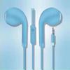 U19 Macaron 1.2m Universal Stereo Music Wired Earphone Headset with Microphone