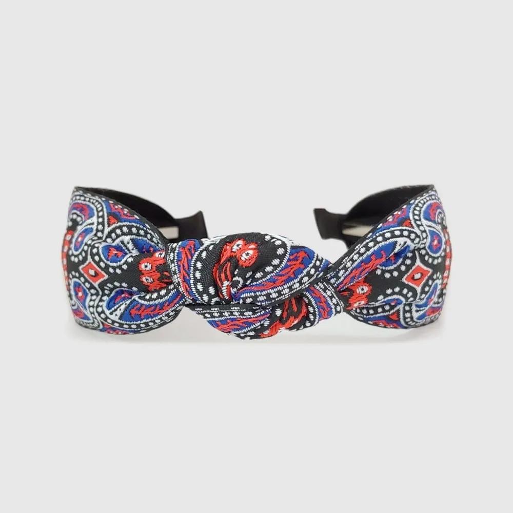 Lara Ethnic Paisley Hairband Red LALAH206R 3306122