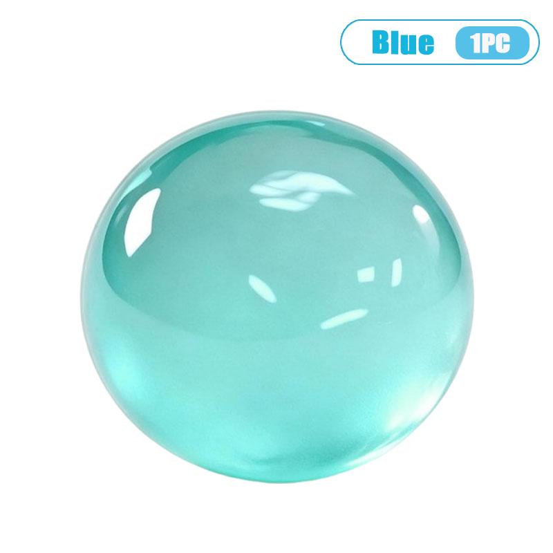 1-10Pcs Squishy Squeeze Ball Baby Blue Coconut Oil Handmade Stress Relief Toy Pressure Relieving Fidget For Adult Anxiety
