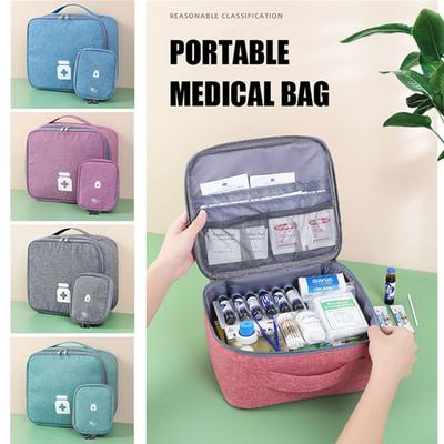 Multifunktionale medizinische Tasche, Medikamenten-Aufbewahrungstasche, Notfall-Set, Camping, Überleben, medizinische Tasche