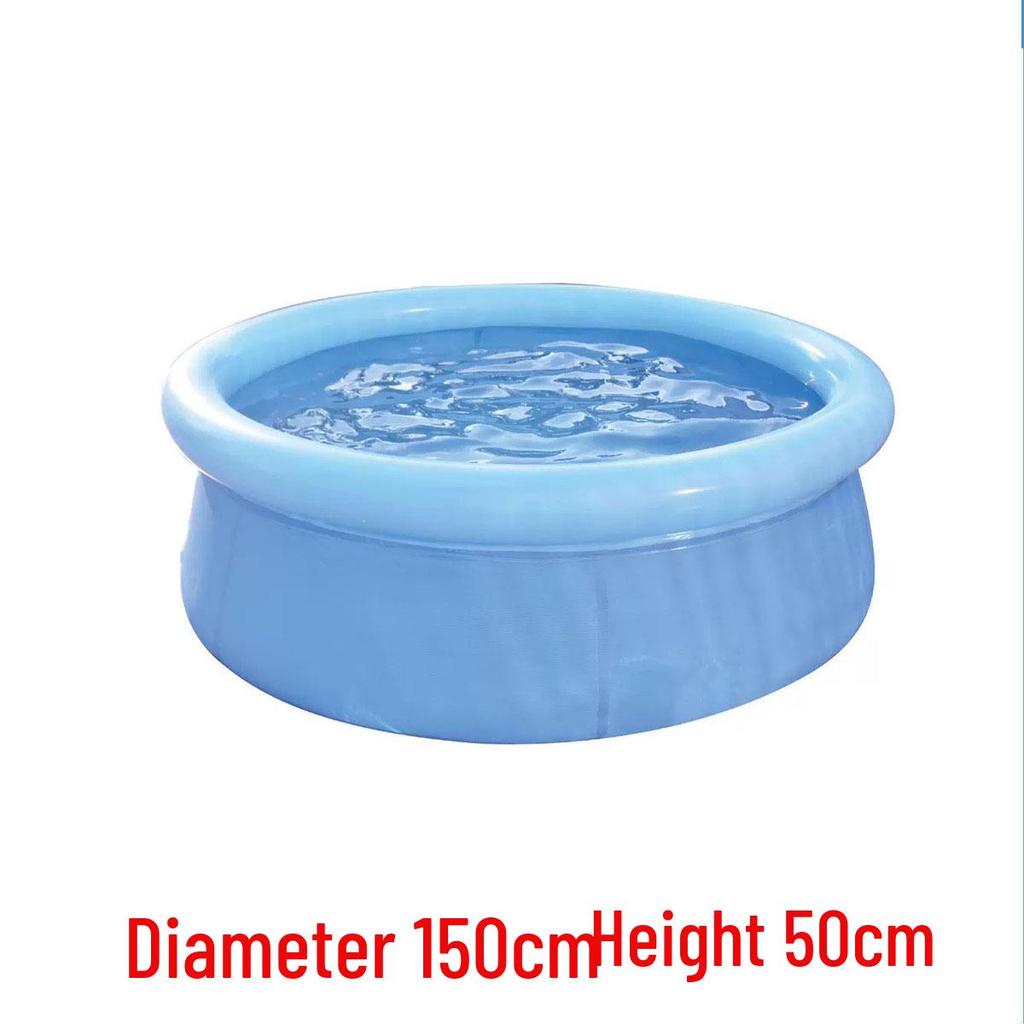 Nafukovací síťovaný bazén: Velký kulatý bazén pro dospělé a děti
