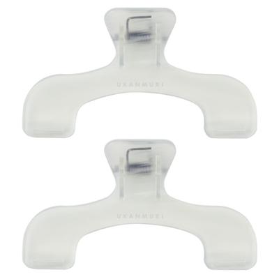 Sun-Star Stationery Ukanmuri Clips Watery Clear Set of 2 N3623300
