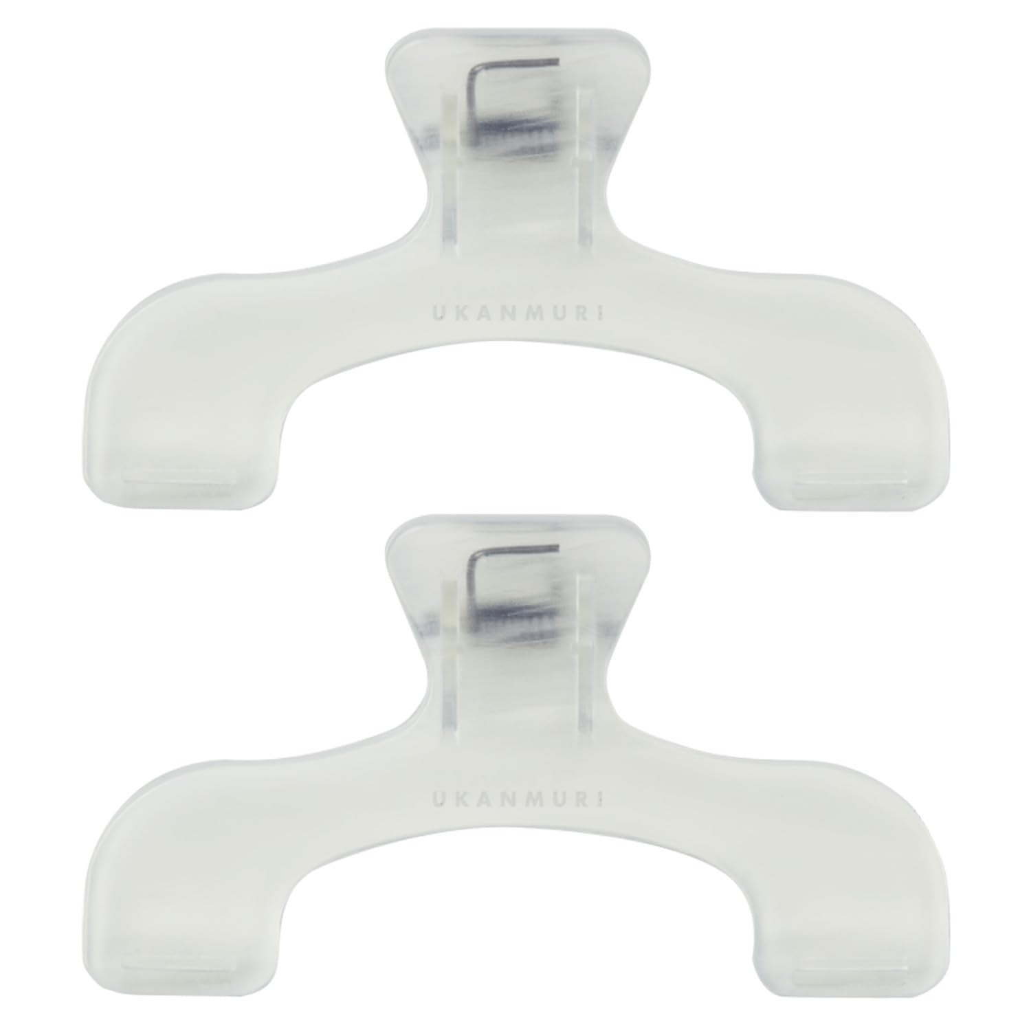 Sun-Star Stationery Ukanmuri Clips Watery Clear Set of 2 N3623300