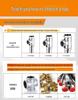 Tiangong Cobalt-Enhanced NPT G1/4-1/2 Water Pipe Thread Taps