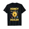 Honey Dealer Beekeeping Bee Hive Save The Bees T Shirt Vintage Washed Comfortable Soft Streetwear Stylish Casual Graphic
