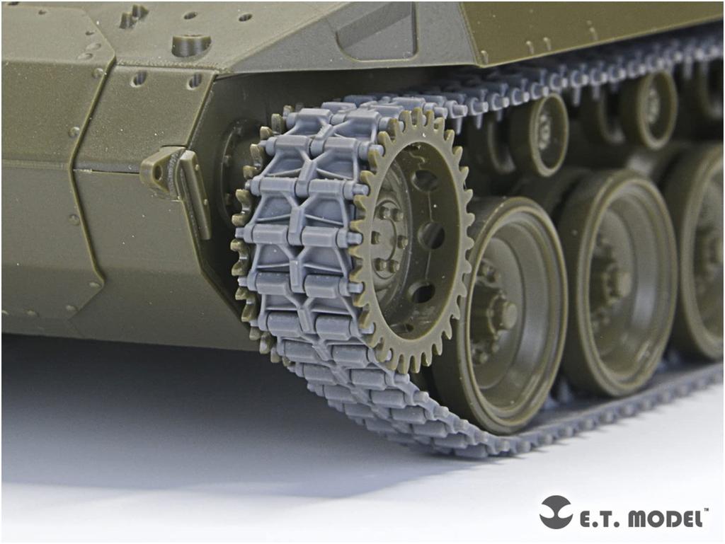 ET Model WWII US Army M18 Hellcat Tank Destroyer with Working Tracks for Tamiya Plastic Model 1/35 Kits, P35-036