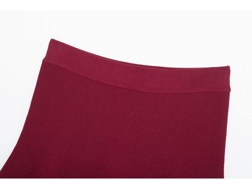 TAOP&ZA Spring/Summer Women's Knitted Top & Skirt Set