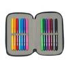 Real Madrid Triple Filled Pencil Case 37 Pcs 412557857 Navy Blue