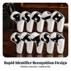 10 Pieces Golf Iron Headcover Dirt-Resistant Club Set Sturdy