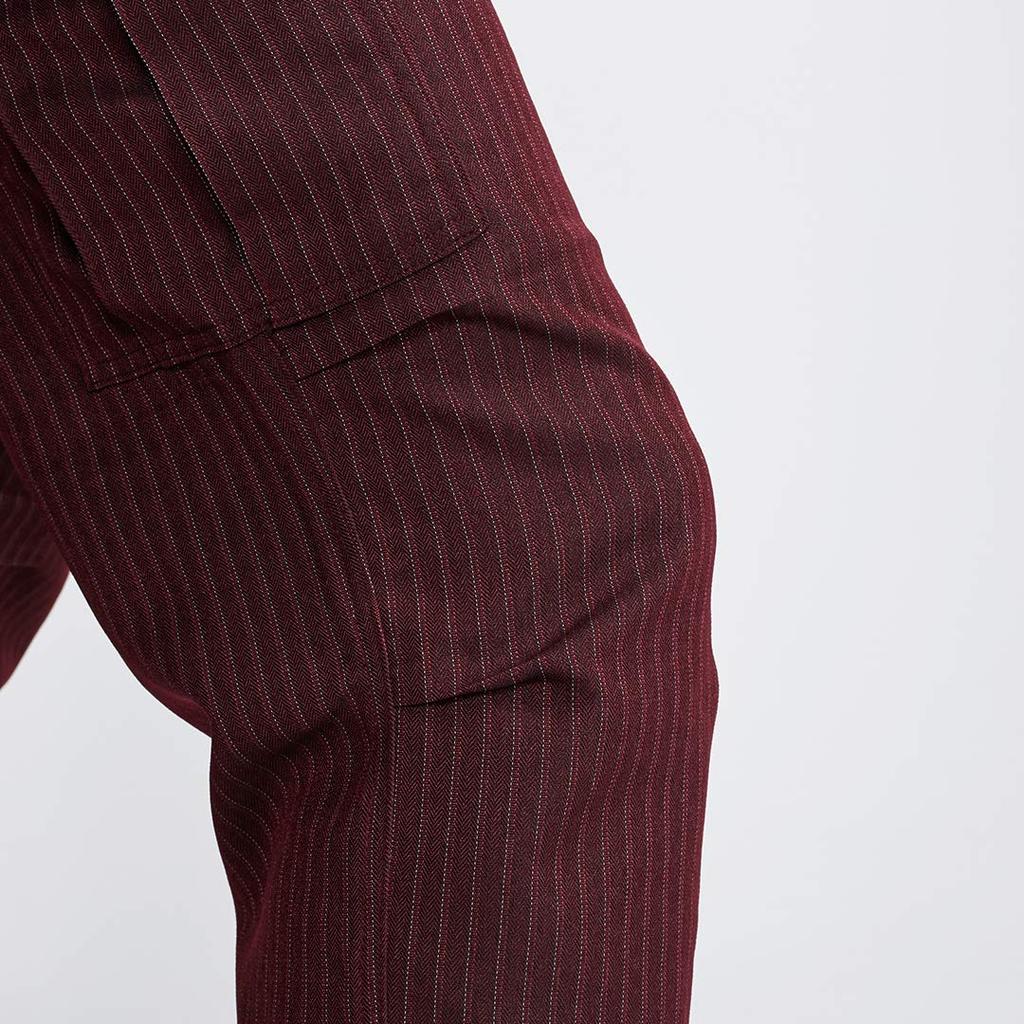 Toraichi Cargo Pants Striped Workwear Work For Construction Size Silver (4309-219) Bottoms, Pants, Knickerbockers, Workers, 5L, 37,