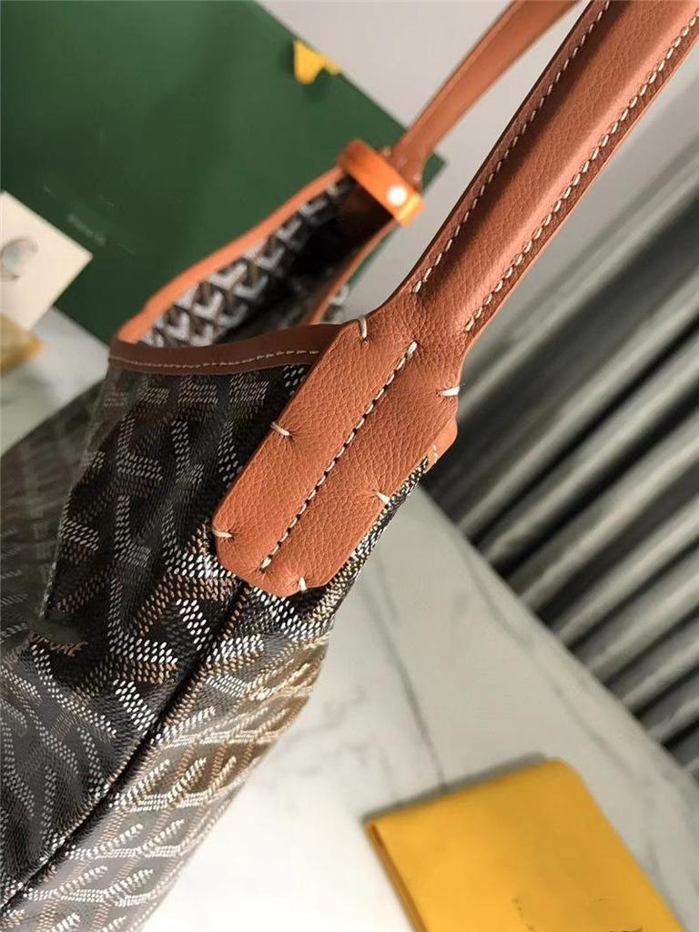 Ding Edition Hobo Crossbody Tasche: Hundezahn Weiches Leinen, Leder Schultergurt