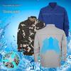 Summer Cooling Fan Jacket for Heatstroke Prevention In Outdoor Work and Fishing