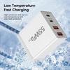 55W GaN USB Charger Fast Charging EU/US/UK/AU Plug Phone Charge Adapter For iPhone Xiaomi Samsung QC 3.0 Type C PD Wall Charger