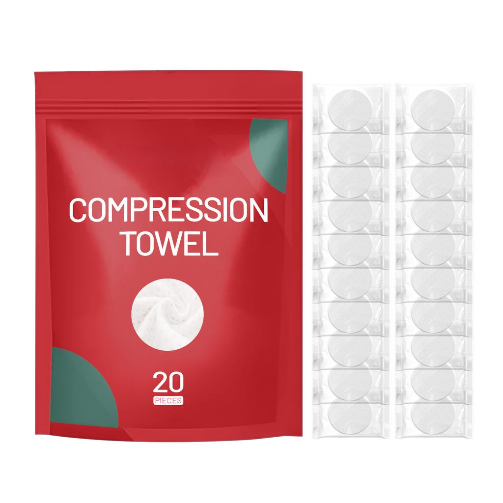 Compressed Towel For Business Trip Disposable Portable Face Wash Towel, Enlarged Cotton, Suitable For Wet And Dry Use