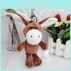 Soft Plush Animal Keychain Adorable Lion And Elephant Cartoon Character Accessories