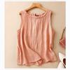 Women's Vest Fashion Casual T-shirt Tops Back Hollow Design Vest Sleeveless T-shirt Outer Wear Inner Wear Bottoming Sling