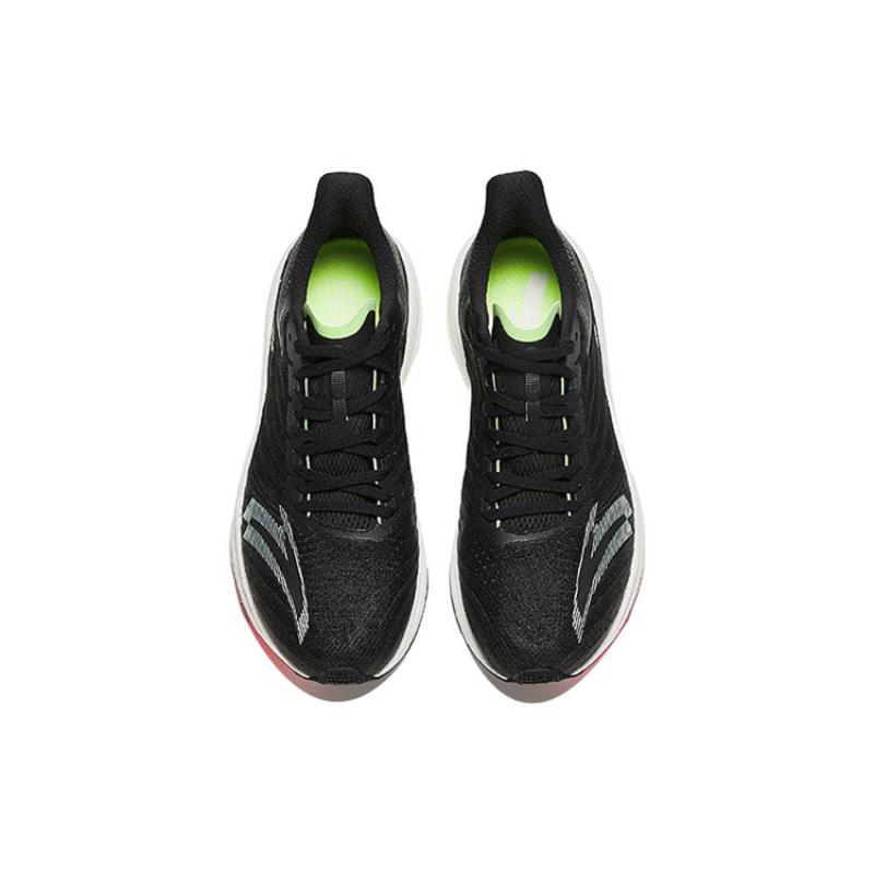 Anta MACH 4.0 Cushioning, Slip Resistant, Rebound Low Top Running Shoes Men's Black Sneakers 112415583-7