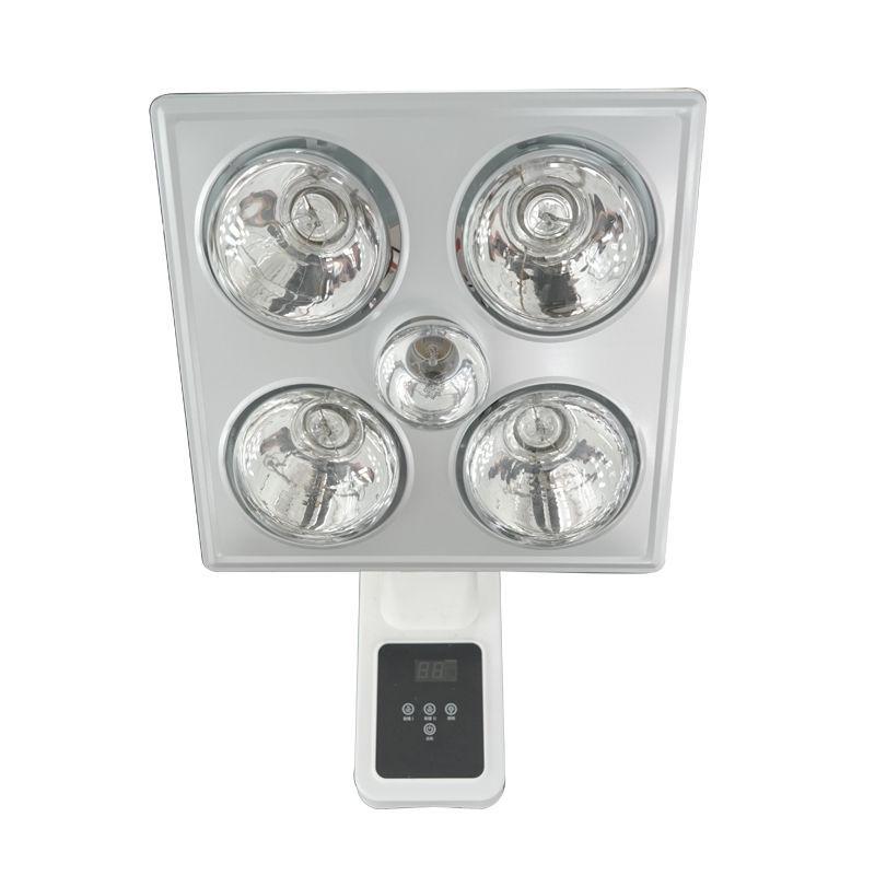 Shenhua Infrared Wall-Mounted Yuba Bathroom Heater: Waterproof, Explosion-Proof, Punch-Free, Five-Lamp Design.