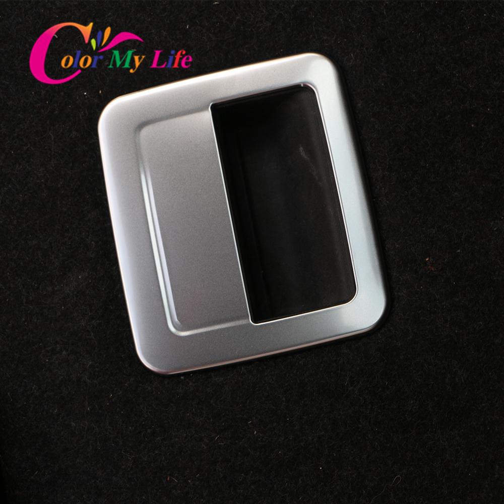 Trunk Spare Tyre Handle Cover Trim for Volkswagen T-Roc TROC 2018 - 2023 Stainless Steel Interior Accessories Car