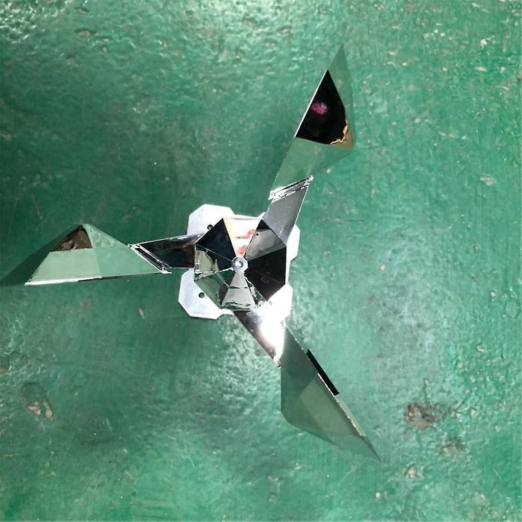 Animal Repeller, Reflective Wind-powered Rotating Bird Repeller, Multi-angle Adjustable Bird Repeller