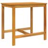 3 Piece Balcony Furniture Set Solid Acacia Wood