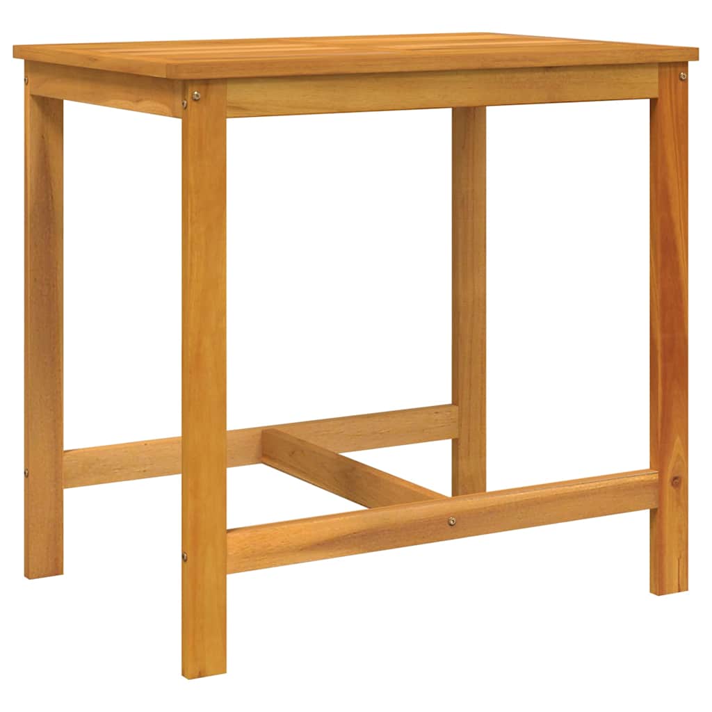 3 Piece Balcony Furniture Set Solid Acacia Wood