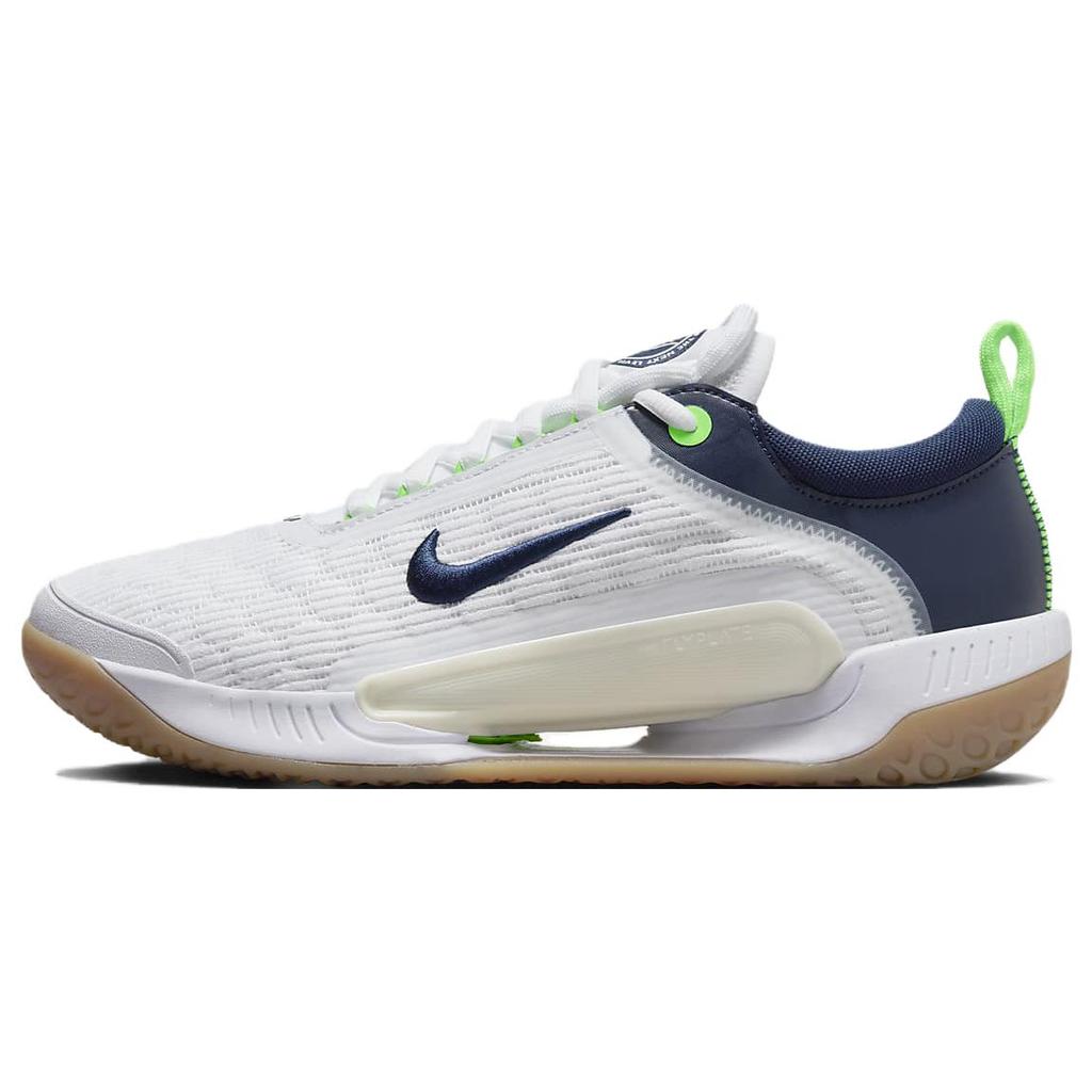 Ny Nike Zoom Court Nxt Hc 'Hvit Marineblå Grønn' DV3276-103