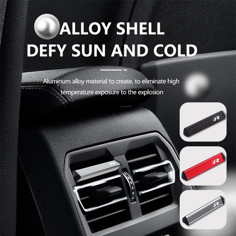 UNYDV1 For Volkswagen VW Car Air Vent Perfume Clip Car Air Condition Outlet Decoration Tiguan CC Jetta Polo Golf 4 5 6 Passat B5 B6 B7