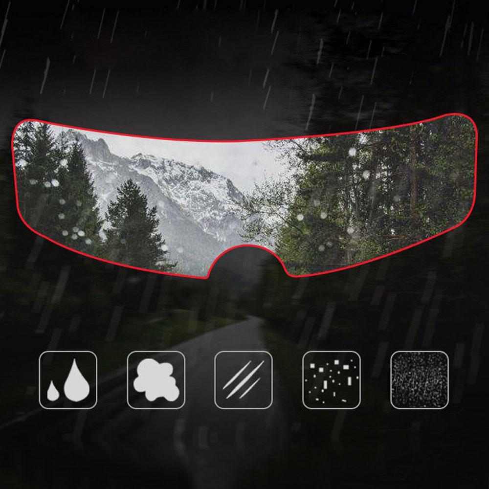 1X Universal Motorcycle Helmets Anti-fog Patch Visor Lens Helmet Lens Protective Film for Against UV Motorcycle Accessories