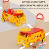BABIBO Tre Multifunksjonell Babygåstol/sjiraff Gåvogn/barneleke Byggekloss Matching Bil