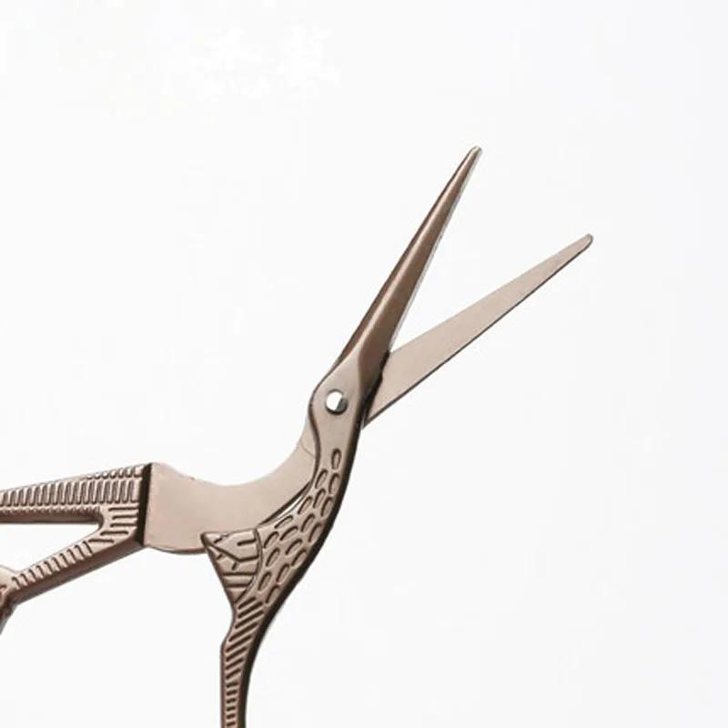 Vintage Crane Shape Stainless Steel Scissors, Vintage Shears, Chinese Kung Fu Teaware Accessories, Cutter Tool Crafts, Pry Tea