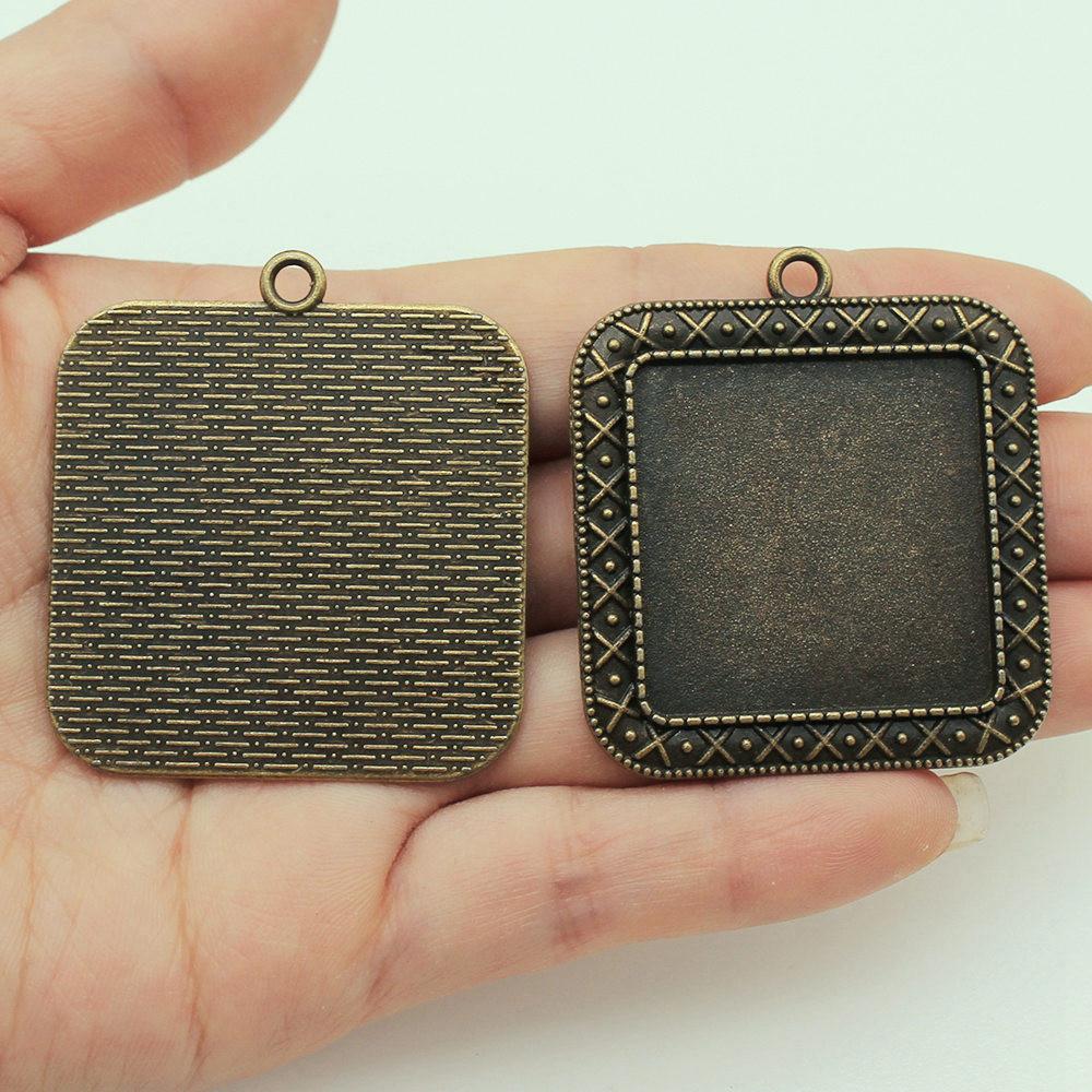 

Подойдет круглый 30-35 мм стеклянный кабошон основание подставка подставка аксессуары части пара ювелирные изделия массивные модные вещи A17-2pcs-30mm